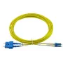 BlueOptics 047202G512000003M-BO Duplex-valokuitupatchkaapeli (Corning-yhteensopiva), LC-UPC/SC-UPC, singlemode G.657.A1 9/125 µm, 3 m