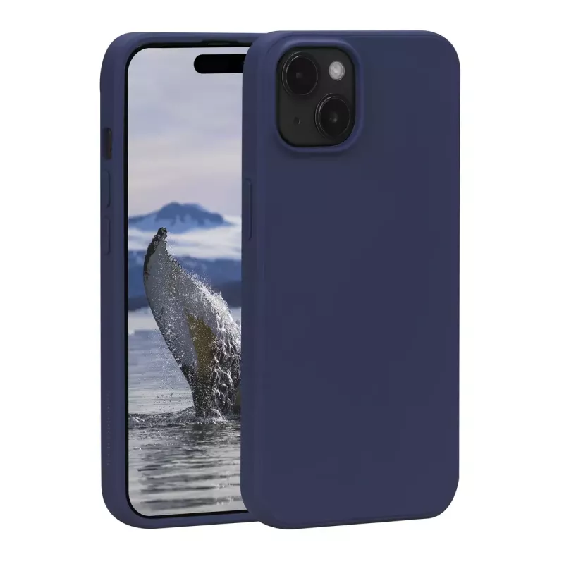 Suojakotelo dbramante1928 Greenland iPhone 15 Pacific Blue monokromaattinen
