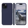 Suojakotelo dbramante1928 Greenland iPhone 15 Pacific Blue monokromaattinen