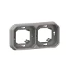 Legrand Plexo New 069801L vaihtokytkinosa, 10 AX, IP44, antrasiitti
