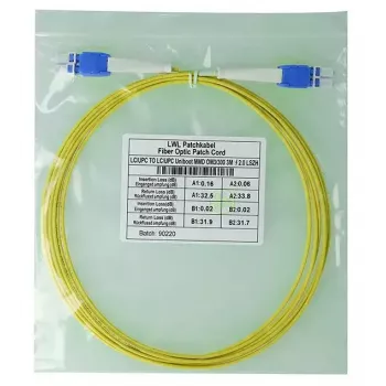 Kuitu-kaapeli BlueOptics SFP8181BU0.5MK 0,5 m LC keltainen