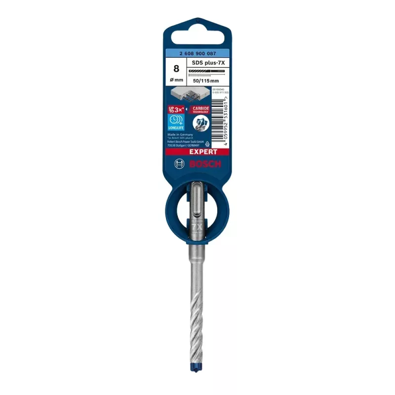 Pora Bosch SDS plus-7X 8 mm 115 mm