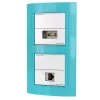Pistorasiaosa RJ-45 + HDMI Kindermann 7456 000 544