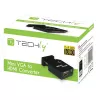 Techly mini-muunnin VGA ja audio HDMI:ksi IDATA VGA-HDMINI
