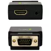 Techly mini-muunnin VGA ja audio HDMI:ksi IDATA VGA-HDMINI