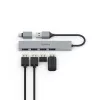 Hama 00200141 USB-keskitin USB 3.2 Gen 1 (3.1 Gen 1) Type-A 5000 Mbit/s harmaa