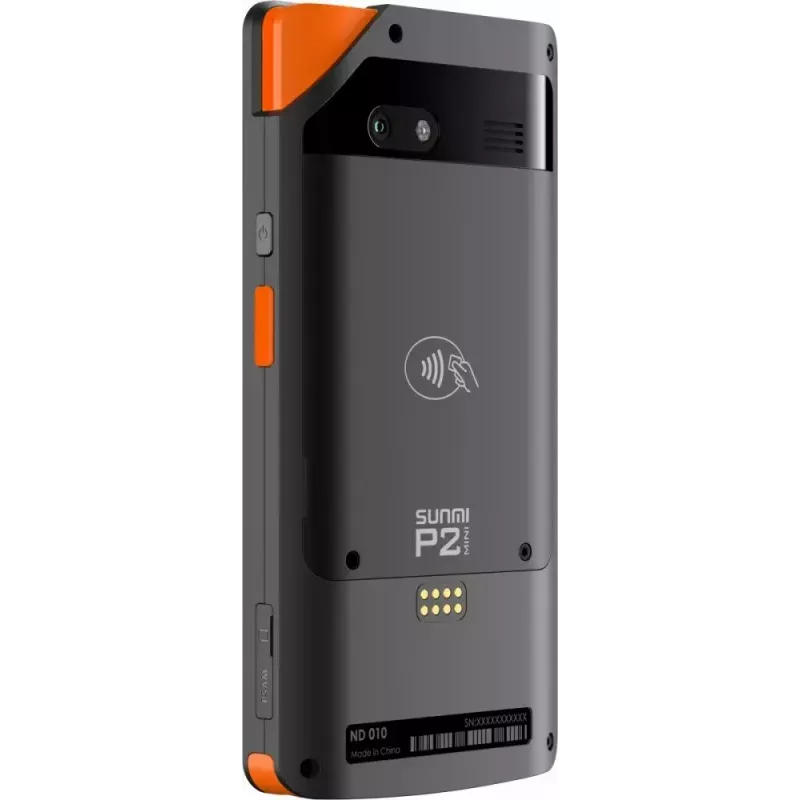 Mobiles POS SUNMI P2 Mini 2 GB RAM, 16 GB tallennustila ja 5-MP-kamera