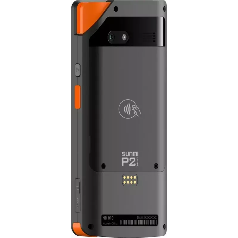 Mobiles POS SUNMI P2 Mini 2 GB RAM, 16 GB tallennustila ja 5-MP-kamera
