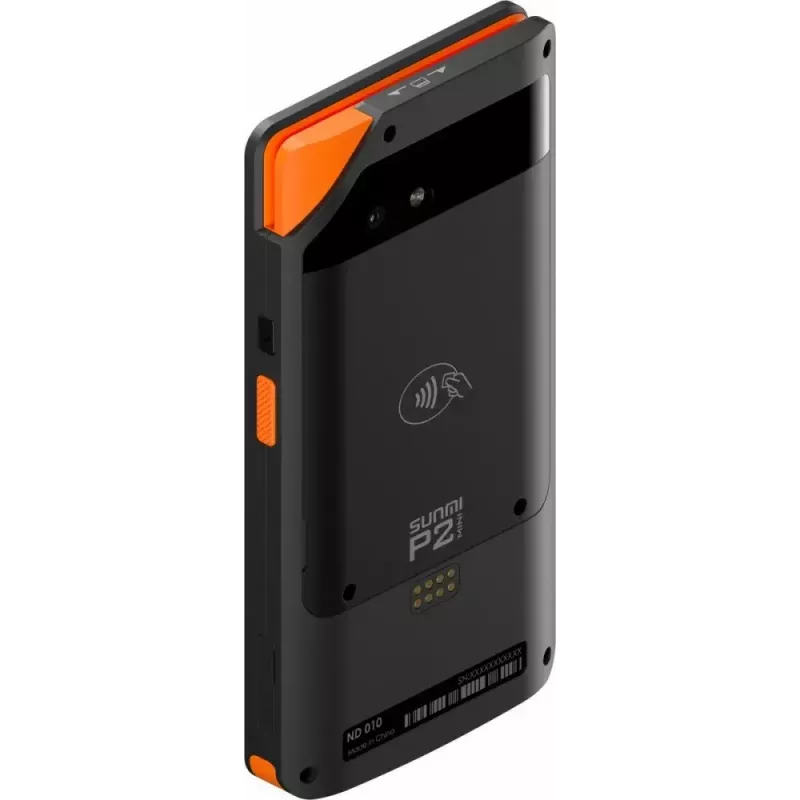 Mobiles POS SUNMI P2 Mini 2 GB RAM, 16 GB tallennustila ja 5-MP-kamera