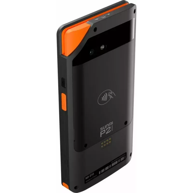 Mobiles POS SUNMI P2 Mini 2 GB RAM, 16 GB tallennustila ja 5-MP-kamera