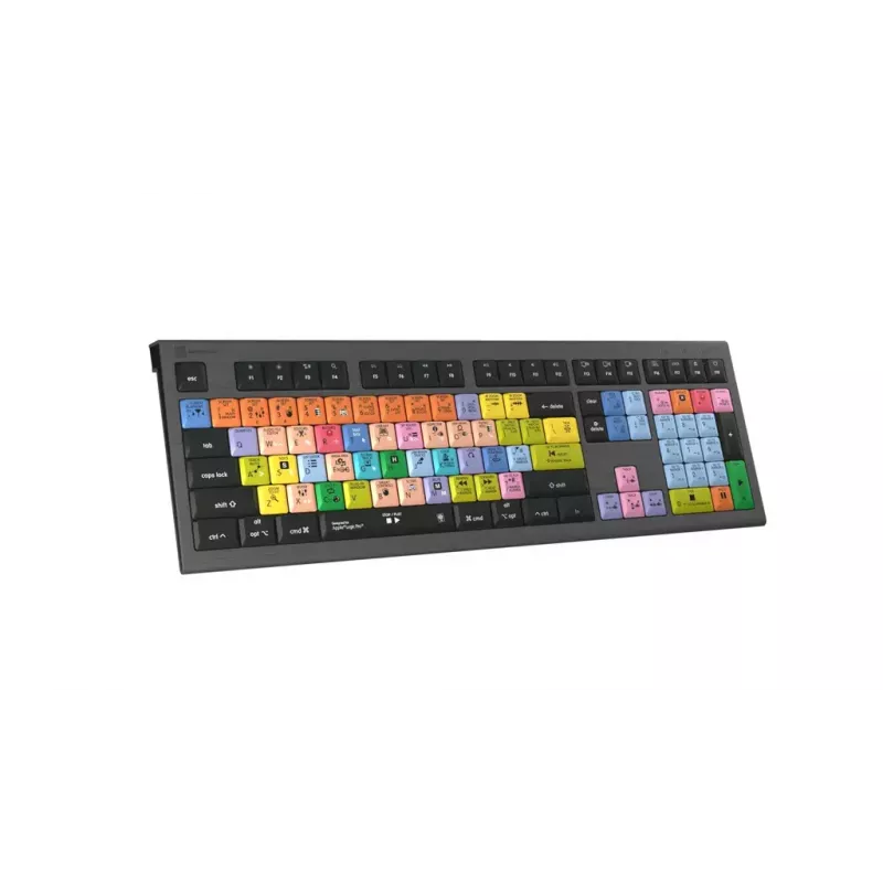 Näppäimistö Logickeyboard LKB-LOGXP2-A2M-DE universaali USB QWERTZ German musta