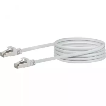 Verkkokaapeli Schwaiger CKB6025 052 RJ-45 Cat6 2,5 m valkoinen