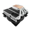 Jäähdytyssarja PCCOOLER GI-46U Top-Blow CPU-jäähdytin 12 cm 1000-1800 kierr./min sininen