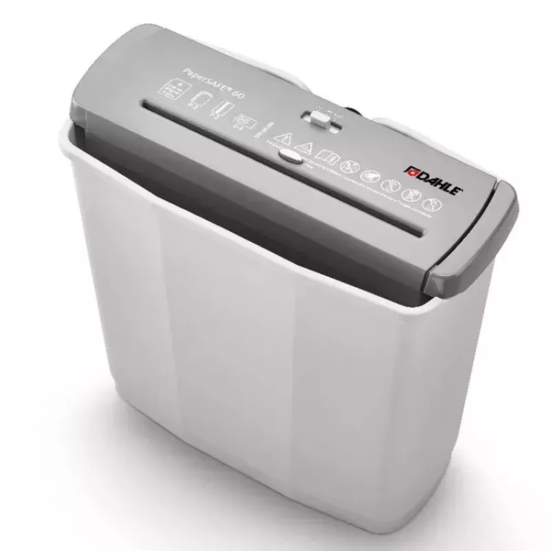 Silppuri Dahle PaperSAFE 60 suikalointi 70 dB 22 cm harmaa
