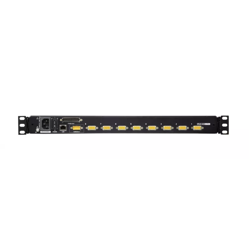 KVM-kytkin ATEN CL5708IM räkkiasennus musta USB PS/2 VGA