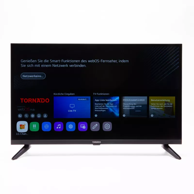 TORNADO 32ES4301X | 32” HD kehyksetön WebOS Smart TV