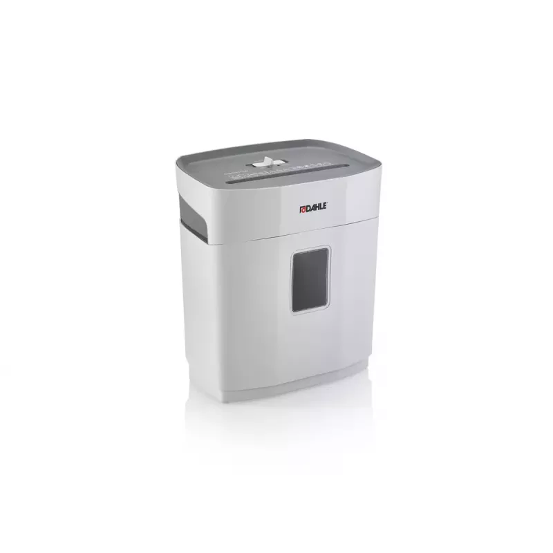 Paperisilppuri Dahle PaperSAFE 100 ristileikkaus 70 dB 22 cm harmaa valkoinen