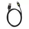 Techly ICOC MUSB31-CMAM10T USB-kaapeli USB 3.2 Gen 1 (3.1 Gen 1) 1 m USB A USB C musta