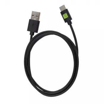 Techly ICOC MUSB31-CMAM10T USB-kaapeli USB 3.2 Gen 1 (3.1 Gen 1) 1 m USB A USB C musta