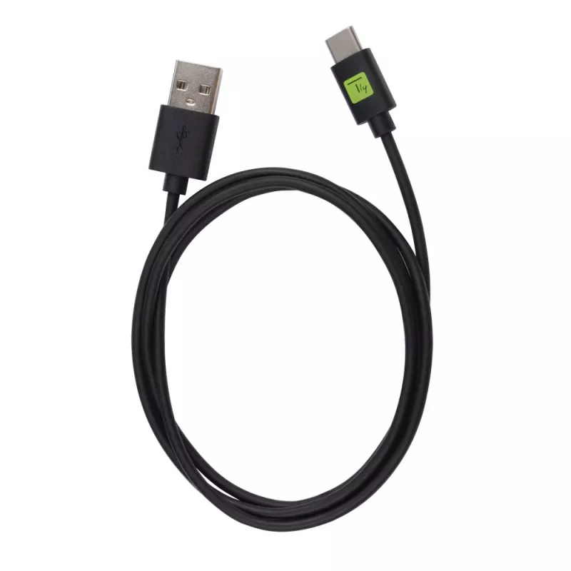 Techly ICOC MUSB31-CMAM10T USB-kaapeli USB 3.2 Gen 1 (3.1 Gen 1) 1 m USB A USB C musta