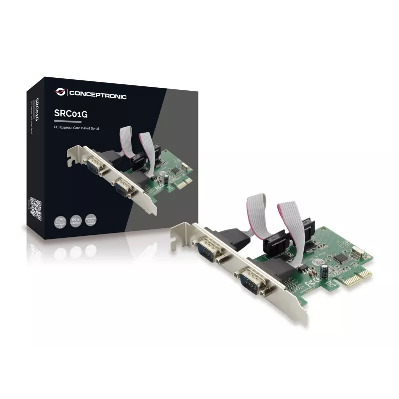 Conceptronic PCI Express -kortti 2-porttinen sarjaportti