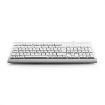 Näppäimistö MediaRange MROS116 Office USB QWERTZ German valkoinen
