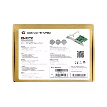 Conceptronic EMRICK 2-porttinen USB 3.0 PCIe-kortti