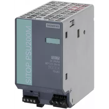 Siemens 6EP1333-3BA10 virtalähde sisäkäyttöön monivärinen
