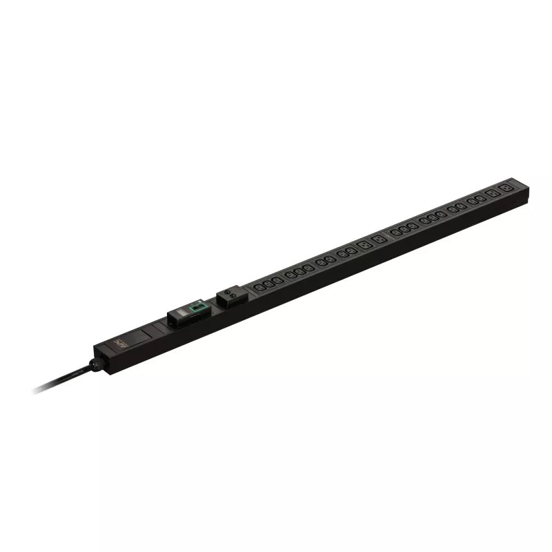 APC Easy Rack PDU, Metered, 0U, 1 Phase, 7.4kW, 230V, 32A, 20 x C13 ja 4 x C19 -lähdöt, IEC60309 2P+E -tulo