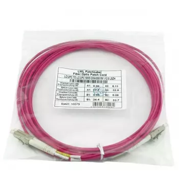 BlueOptics QK732A-BO InfiniBand/kuituoptinen kaapeli 1 m LC violetti