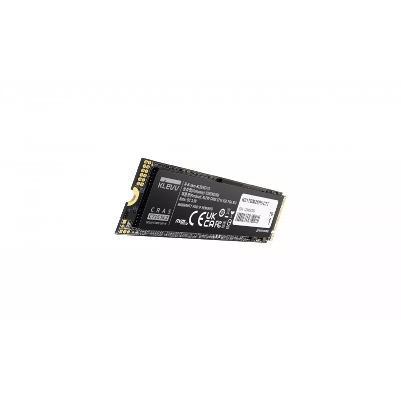 SSD-asema KLEVV 1 TB M.2 2280 PCIe Gen3 NVMe K01TBM2SP0-C7T