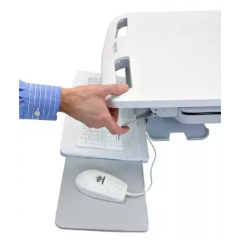 Multimediavaunu Ergotron StyleView alumiini harmaa valkoinen