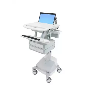 Multimediavaunu Ergotron StyleView alumiini harmaa valkoinen