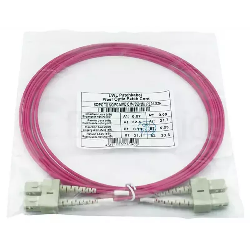 Kuitukaapeli BlueOptics SFP3232FU0.5MK 0,5 m SC OM4