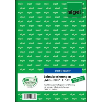 Liikelomake Sigel LO519