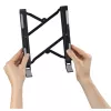 Hama Light kannettavan tietokoneen teline musta 39,1 cm (15,4 tuumaa)