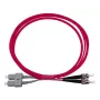 Kuitukaapeli BlueOptics SFP3233FU0.5MK SC ST OM4 0,5 m magenta