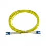 BlueOptics InfiniBand-kuituoptinen kaapeli 5 m LC uros-uros keltainen