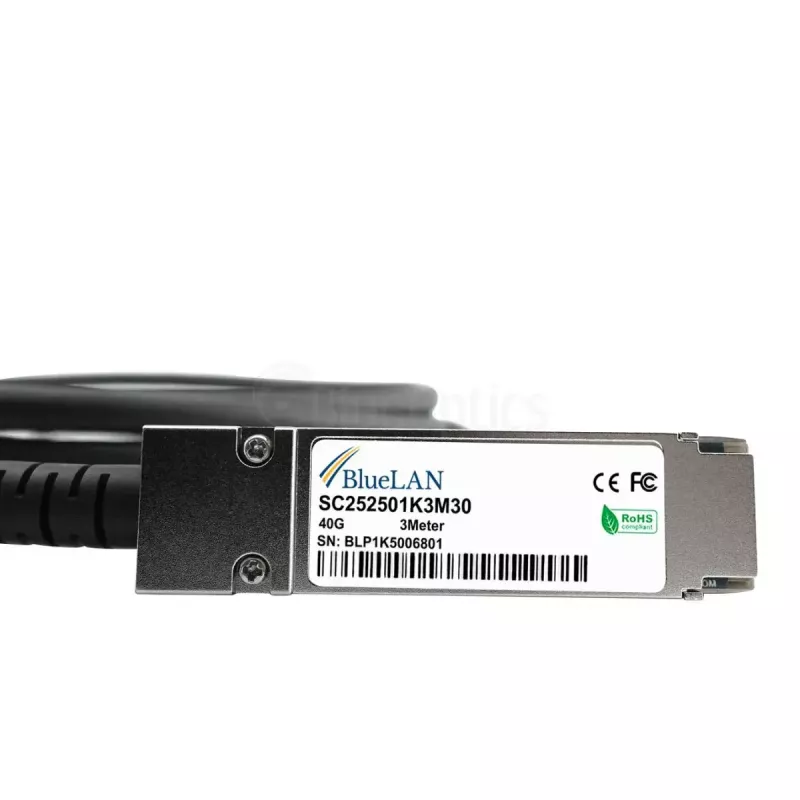BlueOptics SP-CABLE-FS-QSFP+5-BL InfiniBand/kuituoptinen kaapeli 5 m musta