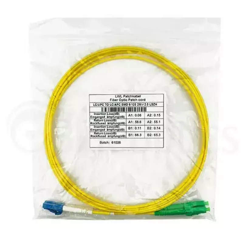 BlueOptics SFP3131BU1MS InfiniBand kuituoptinen kaapeli 1 m LC keltainen