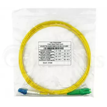 Kuitukaapeli BlueOptics SFP3131BU5MS LC G.657.A1 5 m keltainen