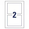 Avery Placard Label Holders vaaleanharmaa itseliimautuva tulostintarra A4