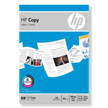 HP kopiopaperi 80 g/m² - 500 arkkia/A4/210 x 297 mm, 20 - 80 %, 15 - 35 °C, 0 - 40 °C, 210 mm, 50 mm, 297 mm