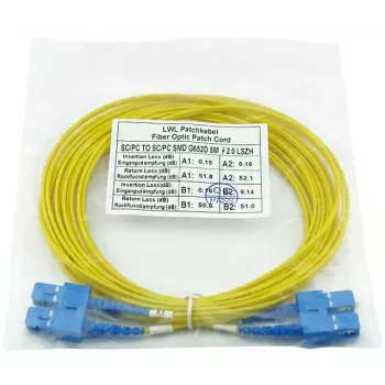 Kuitukaapeli BlueOptics CAB-SMF-SC-SC-1 1 m SC SC G.657.A1