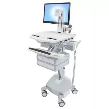 Multimediavaunu Ergotron StyleView alumiini harmaa valkoinen