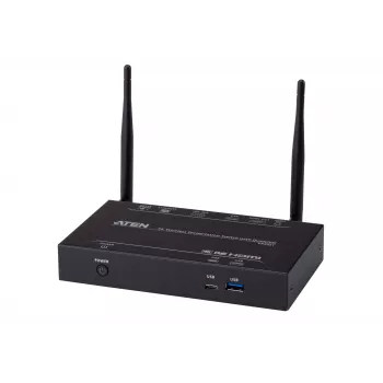 ATEN 4K langaton esityskytkin Quad View pöytämalli musta