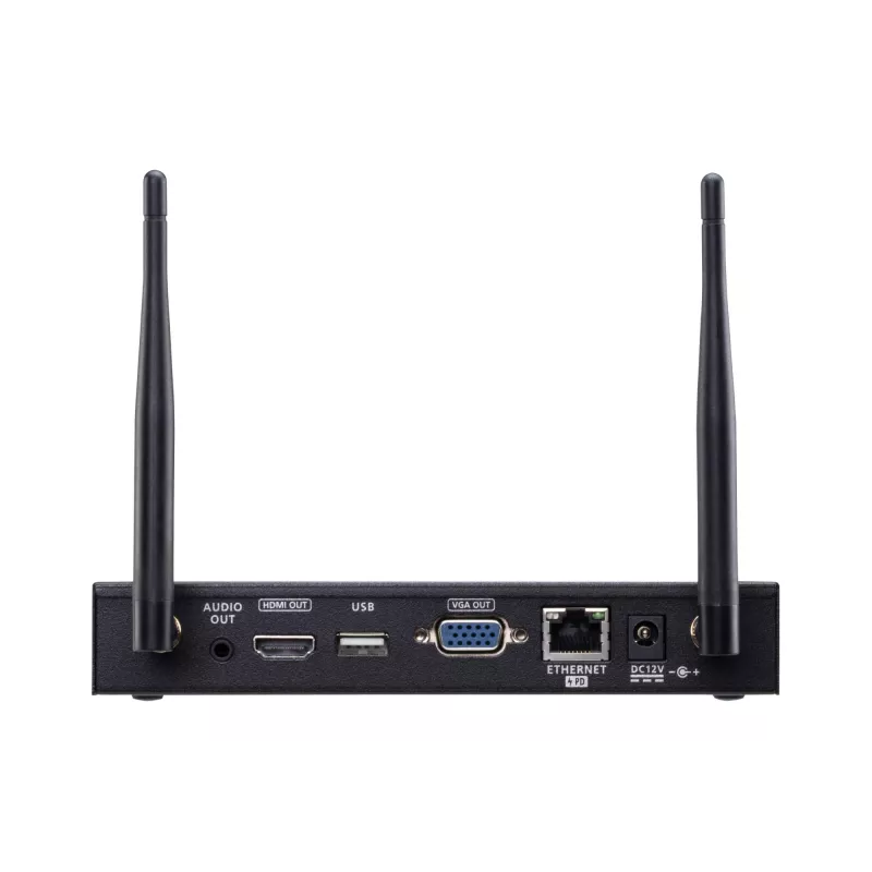 ATEN 4K langaton esityskytkin Quad View pöytämalli musta