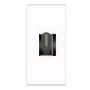 Pistorasia USB C Kindermann 7464000620 musta valkoinen