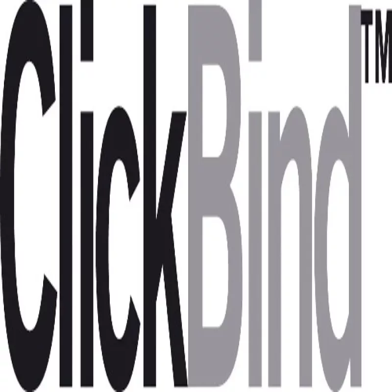 GBC ClickBind selkä A4 34R 8mm, musta, 45 arkkia, muovi, A4, 8 mm, 280 g