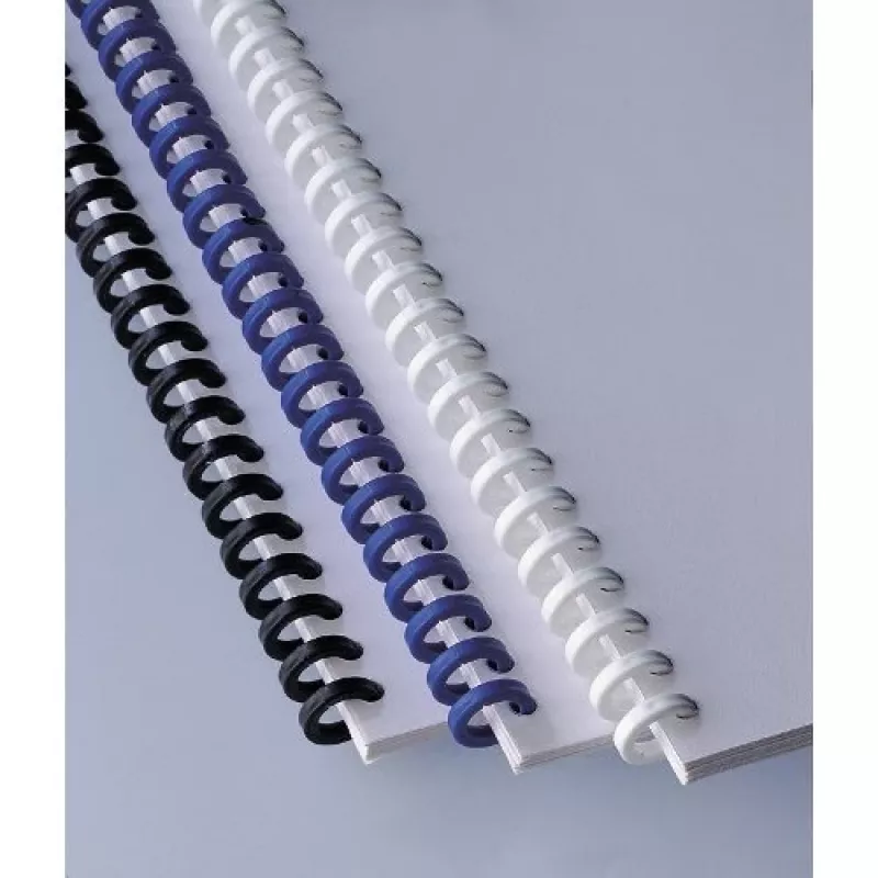 GBC ClickBind selkä A4 34R 8mm, musta, 45 arkkia, muovi, A4, 8 mm, 280 g